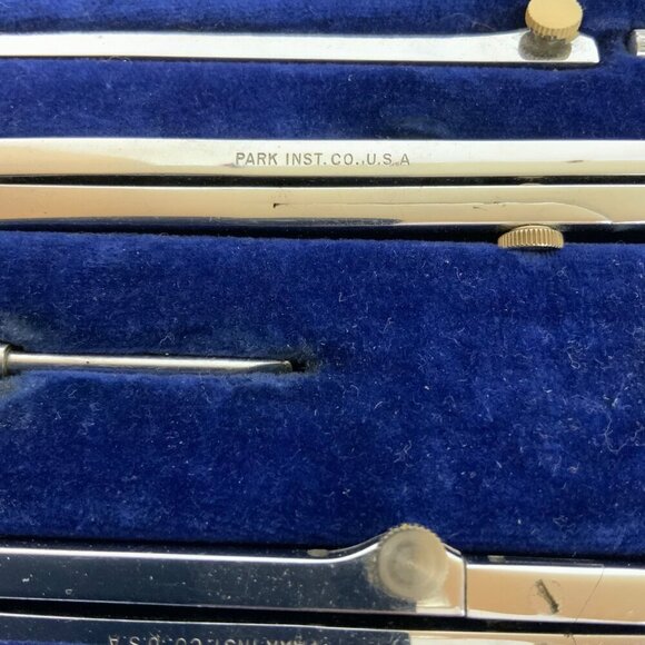 Vintage Park Instrument Co. Drafting Set No 900 With Snap Case Made In USA - Picture 3 of 6